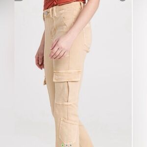 Blank NYC Tan Boot Cut Pants
